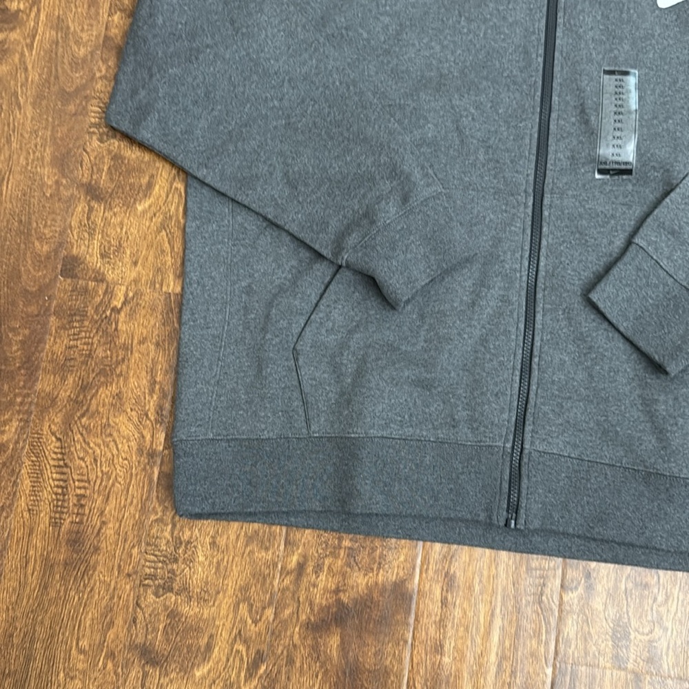 Nike Multi Sport Charcoal Full-Zip Hoodie Size XXL - Picture 7 of 17